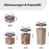 Neoflam - Smart Seal Vorratsbehälter Set 4tlg. - Gr. S, M, Produktbild-Vorschau 2