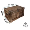 CREATIVE COOPER dřevěná truhla, truhla na poklady, úložný Náhled obrázku produktu 2