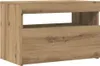 vidaXL TV-Schrank mit LED-Leuchten Artisan-Eiche 60x35x40 Produktbild-Vorschau 5