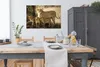 MuchoWow® Poster Löwen in der Savanne 120x80 cm - Bilder Produktbild-Vorschau 3