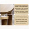 COUCHTISCH Eichenholz vollmassiv rund Naturbelassenen Produktbild-Vorschau 6