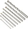A set of drill bits arranged diagonally on a white background. Produktbild-Vorschau