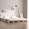 vidaXL Paletová postel 180x200 cm Masivní dřevo Náhled obrázku produktu 2