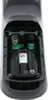 The image shows the inside of a remote control with batteries inserted. Produktbild-Vorschau