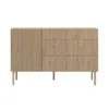Selsey Nolie - Sideboard mit 3 Schubladen, Eichenholzoptik, Produktbild-Vorschau 7