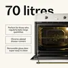 Klarstein Victoria, vestavná trouba, retro design, 9 Náhled obrázku produktu 5