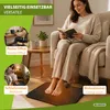 Teppich-Heizmatte mit Fußschalter elektrische Fußbodenmatte Produktbild-Vorschau 6