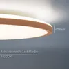 LED Deckenlampe Deckenleuchte Wohnzimmer Neutralweiß Produktbild-Vorschau 6
