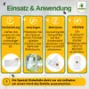 Fenster Brotkäferfalle mit Spezial-Lockstoff – 9x Fallen – Produktbild-Vorschau 3