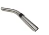 A bent metal pipe with a black connector against a white background. Voir les images du produit