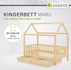 Juskys Kinderbett Marli 90 x 200 cm - Bettkasten, Gitter, Produktbild-Vorschau 2