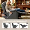 HOMCOM Relaxsessel Einzelsofa Liege 150° neigbar Produktbild-Vorschau 4