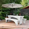 Beautissu Edles Stretchhussen Set 3tlg. Victoria, 220x70cm, Produktbild-Vorschau 5