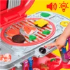 Play Doh PLAY-DOH Tirisevä grilli, muovailuvahasetti Anteprima dell’immagine prodotto 7