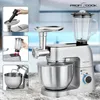 PROFICOOK Pétrin Mixeur 3 en 1 Robot de cuisine Hachoir Voir les images du produit 9
