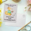Mr. & Mrs. Panda Postkarte Grafiker Leidenschaft - Grau Produktbild-Vorschau 3
