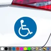 PantherPixel Rollstuhlfahrer Aufkleber Behindert Hinweis Produktbild-Vorschau 1