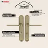 DOMINO Türgriff 78 Drückergarnitur WC - Badezimmer Set | Produktbild-Vorschau 6