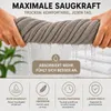 Komfortec Saunatuch 100x200 cm XXL, 100% Baumwolle, 500 Produktbild-Vorschau 6