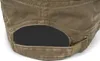 styleBREAKER Uni Military Cap im Destroyed Vintage Look | Produktbild-Vorschau 3