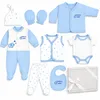 BLUE EYES Baby Geschenk Set 8-teilig, 100% Baumwolle, , Produktbild-Vorschau 1