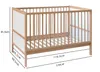 Lettino Nelly 120x60 cm – Lettino per bambini – Anteprima dell’immagine prodotto 12