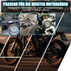Motorrad-Lenkeruhr und Thermometer, passend für Lenker Produktbild-Vorschau 3