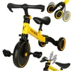 Trike Fix Mini Triciclo da fondo 3 in 1 con pedali Giallo Anteprima dell’immagine prodotto 1