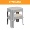 Tritthocker 38 cm grau Produktbild-Vorschau 4