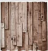 ABAKUHAUS Rideau de douche en bois, grange vintage, Voir les images du produit 2