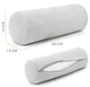 Nackenrolle mit Cordsamt-Bezug 40x16 cm Nackenkissen Produktbild-Vorschau 2