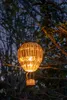 Northpoint LED Solar Laterne Rattan Heißluftballon Produktbild-Vorschau 3