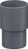 INEFA Fallrohr Verbinder, PVC DN50 / 50mm Anthrazit Produktbild-Vorschau 1