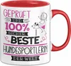 Hundesportlerin Geschenk Becher Tasse Gott Schuf Alle Produktbild-Vorschau 1