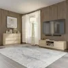 Commode MAJA S6 120 cm CREMONA CHÊNE Buffet haut Voir les images du produit 7