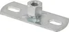 10 pezzi - Dimensioni piastra base 120x40x4mm M8 saldata a Anteprima dell’immagine prodotto 2
