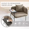 MODFU Moderne fauteuil, geschikt als bureaustoel, met Productafbeelding-voorbeeld 5