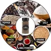 24er Gewürzgläser Set,120ml Glas Gewürzdosen eckig Produktbild-Vorschau 4
