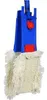 CleanSV® Wischset blau Laschenmop 50 cm, Reinigungswagen 1 Produktbild-Vorschau 2