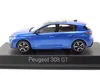 Norev 473933 Peugeot 308 GT 2021 modrá metalíza 1:43 Náhľad obrázku produktu 3