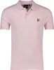 Lyle & Scott Polo Slim Fit hellrosa einfarbig Baumwolle Produktbild-Vorschau 1