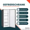 homeX Gefrierschrank No Frost, Tiefkühlschrank groß - 161 Produktbild-Vorschau 2