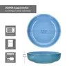Ritzenhoff 4x Jasper Suppenteller 610ml Ozeanblau Steingut Produktbild-Vorschau 5