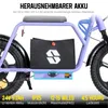 Moto électrique pour enfants, 16 pouces, 250 watts. Voir les images du produit 5