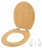 Coperchio per WC Relaxdays, doppia chiusura ammortizzata, Anteprima dell’immagine prodotto 7