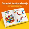 Olvy Magnetische bouwstenen, Montessori speelgoed – 126 Productafbeelding-voorbeeld 4
