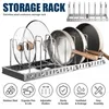 Topfdeckelhalter Edelstahl für Schrank Küchen Organizer, Produktbild-Vorschau 5