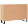 vidaXL Credenza rovere Sonoma 101,5x35x70 cm Materiale a Anteprima dell’immagine prodotto 2