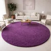 Shaggy Teppich in Lila – moderner Hochflor Teppich mit Produktbild-Vorschau 2