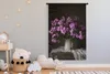 MuchoWow® Wandteppich Wandbehang Krug - Blumen - Rosa Produktbild-Vorschau 4